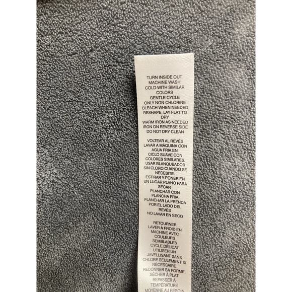 Chicos Blouse Top Women’s Plus Sz 1 Gold Shimmery 3/4 Sleeve Holiday Party - Picture 6 of 7